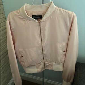 Pink Bomber Jacket